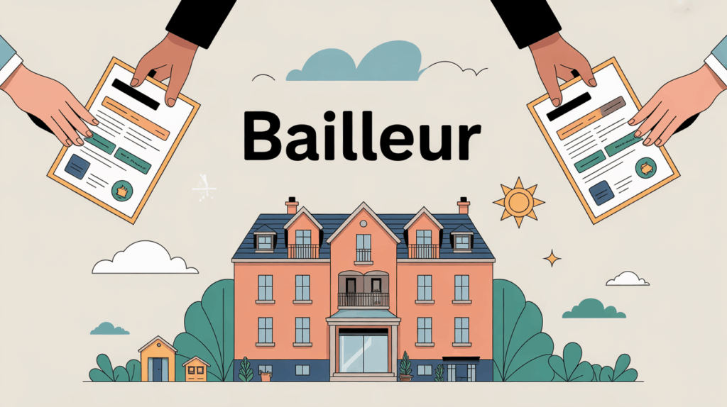 illustration bailleur immeuble contrat de location