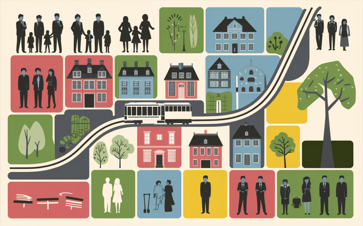 Carte quartiers Caen dynamique pour location immobiliere