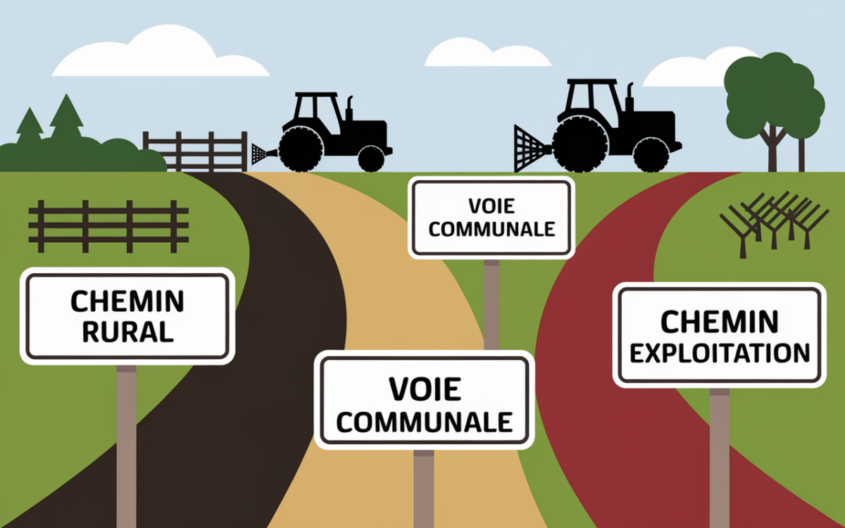 panneaux distinction chemin rural voie communale