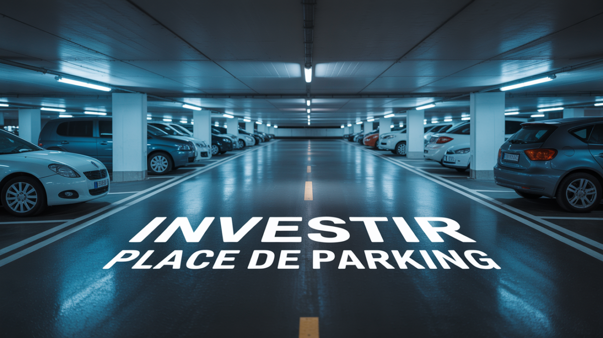 Parking souterrain investir place de parking urbain