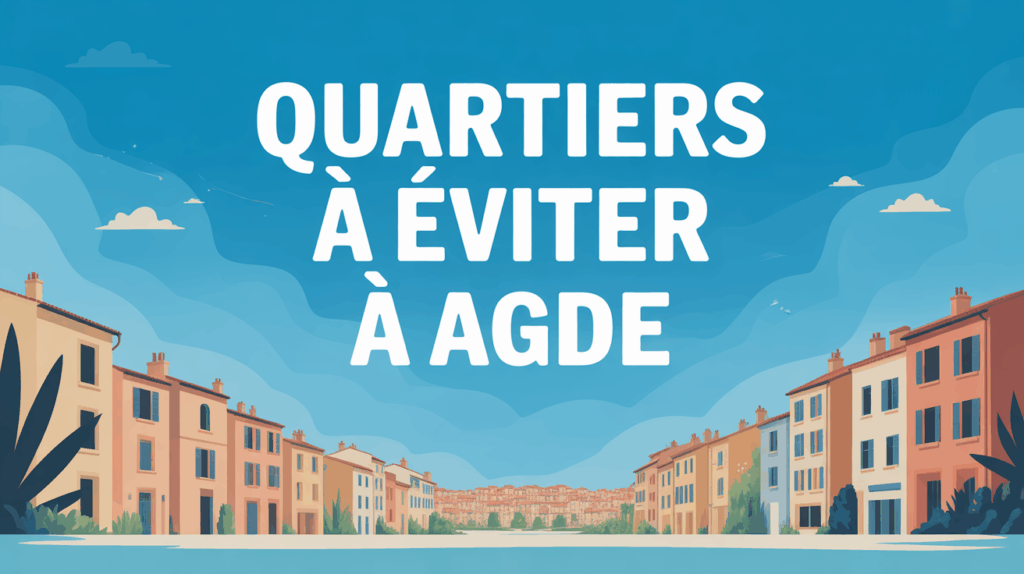 ville balneaire quartiers a eviter Agde illustration famille securite