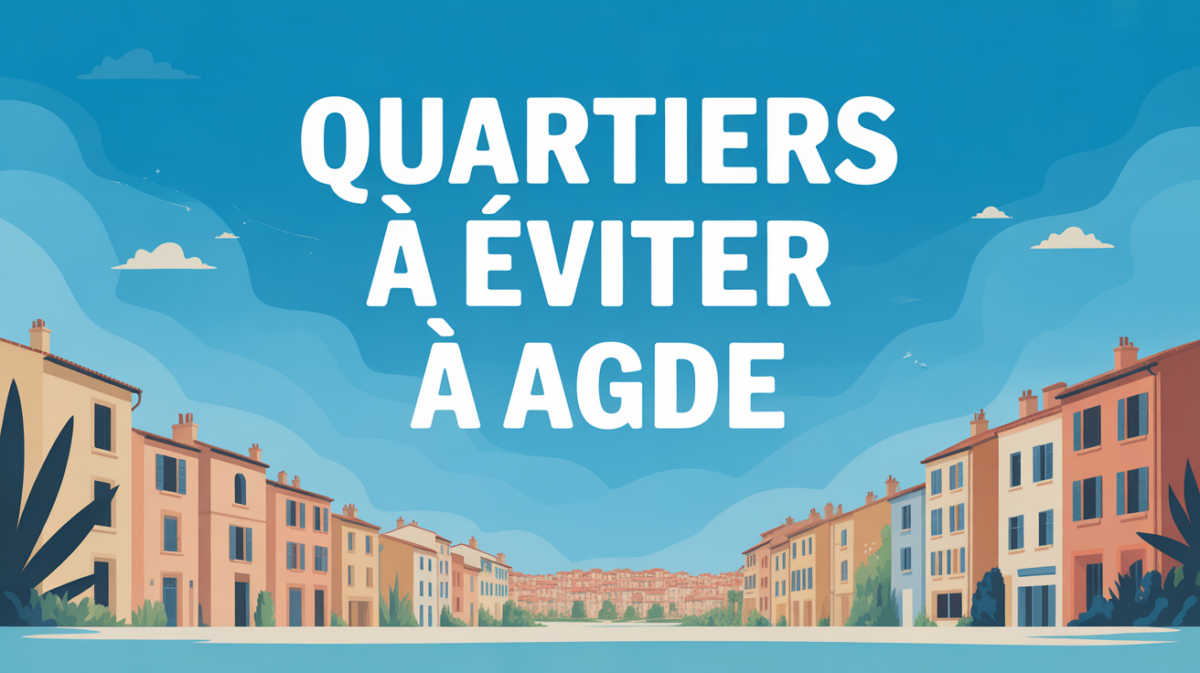 ville balneaire quartiers a eviter Agde illustration famille securite