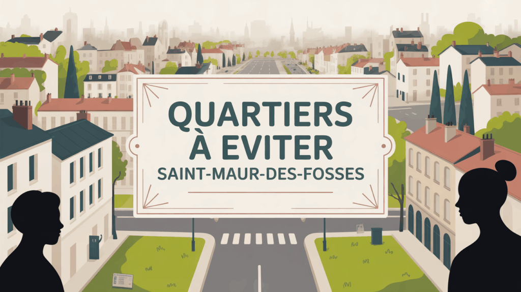 Ville stylisée quartiers à éviter Saint-Maur-des-Fossés