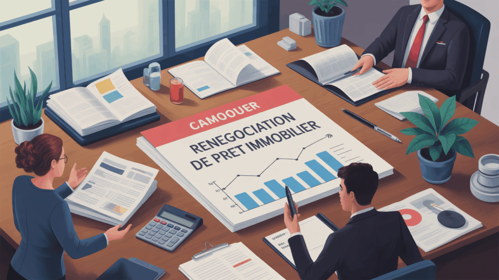 Renegociation de pret immobilier, discussion et documents