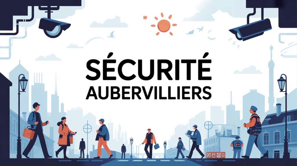Illustration sécurité Aubervilliers centre ville