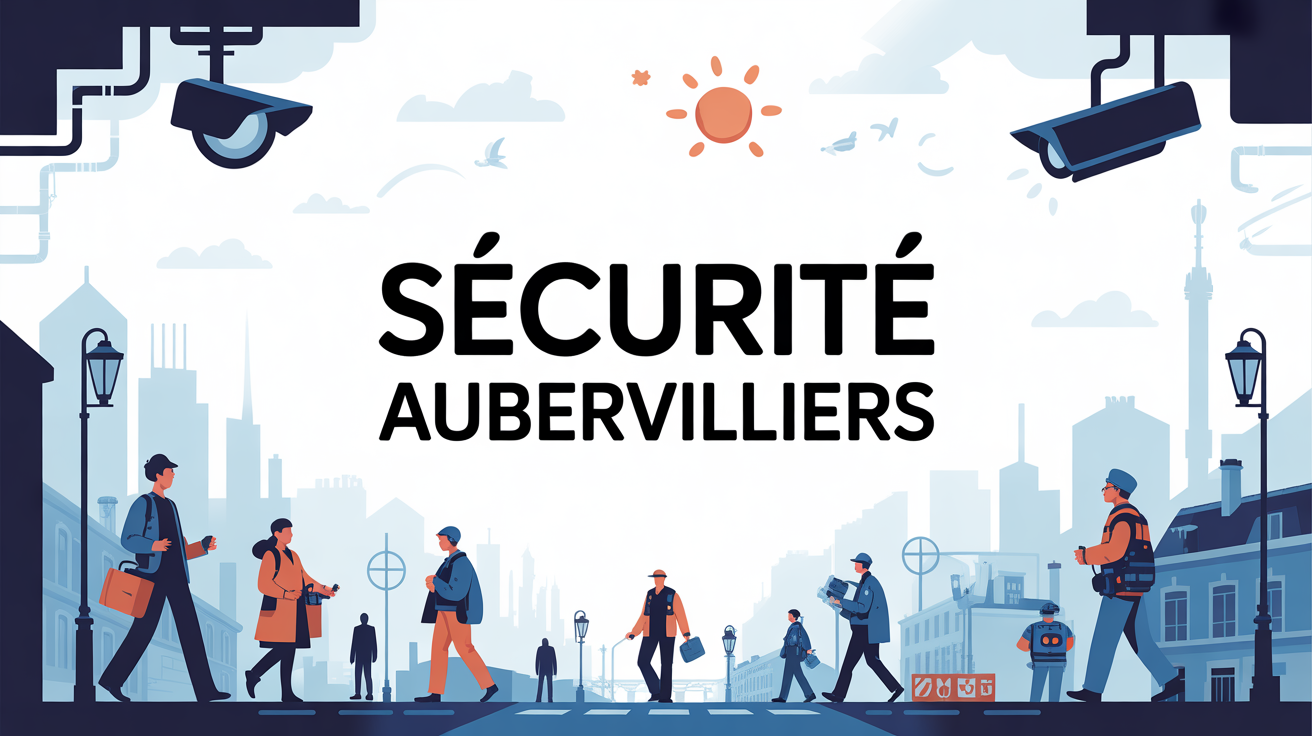 Illustration sécurité Aubervilliers centre ville