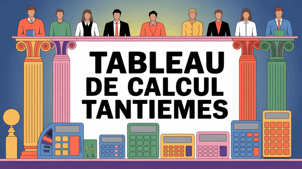 tableau de calcul des tantiemes pour copropriete