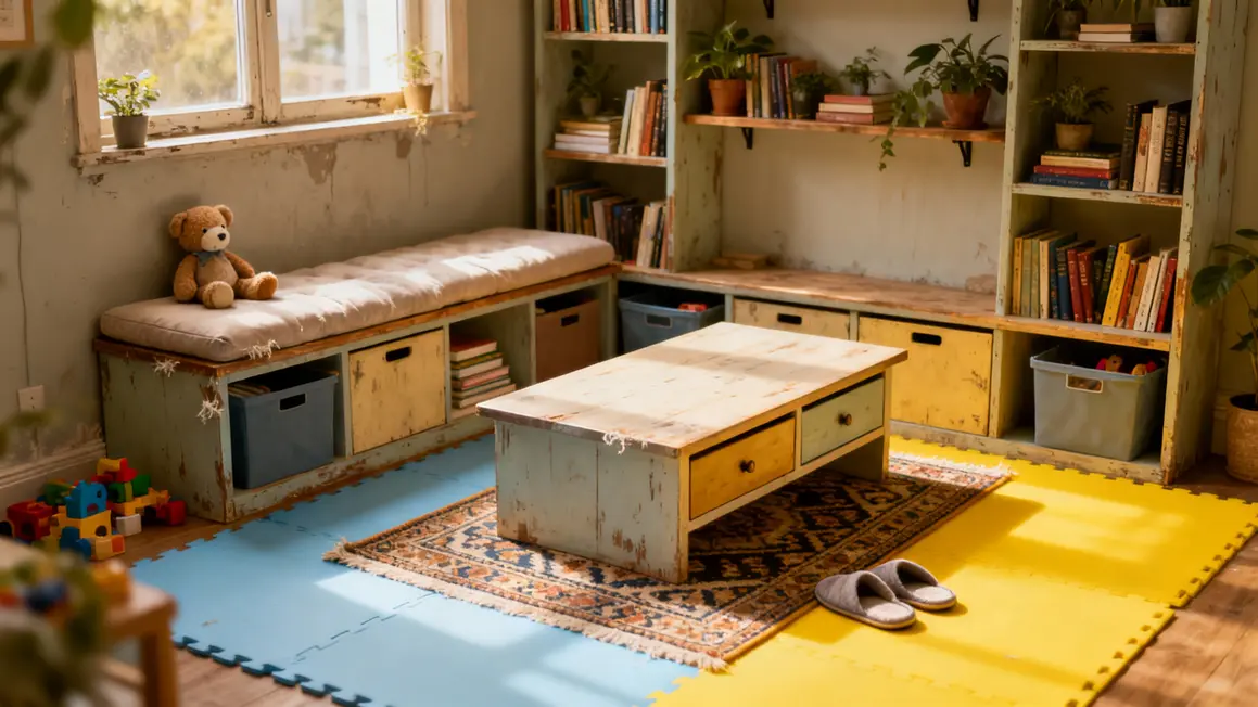 meubles multifonction gain de place rangement enfant