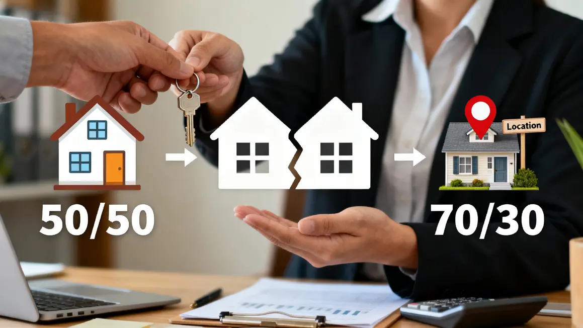 infographie vente rachat indivision location maison