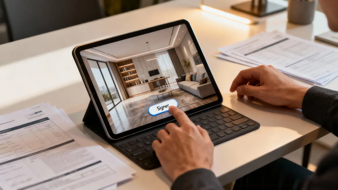 Visite virtuelle 3D location appartement outils numériques