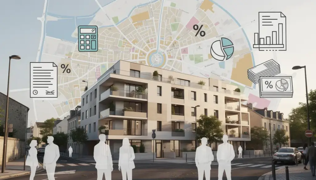 Immeuble neuf Loi Pinel Angers carte et fiscalité