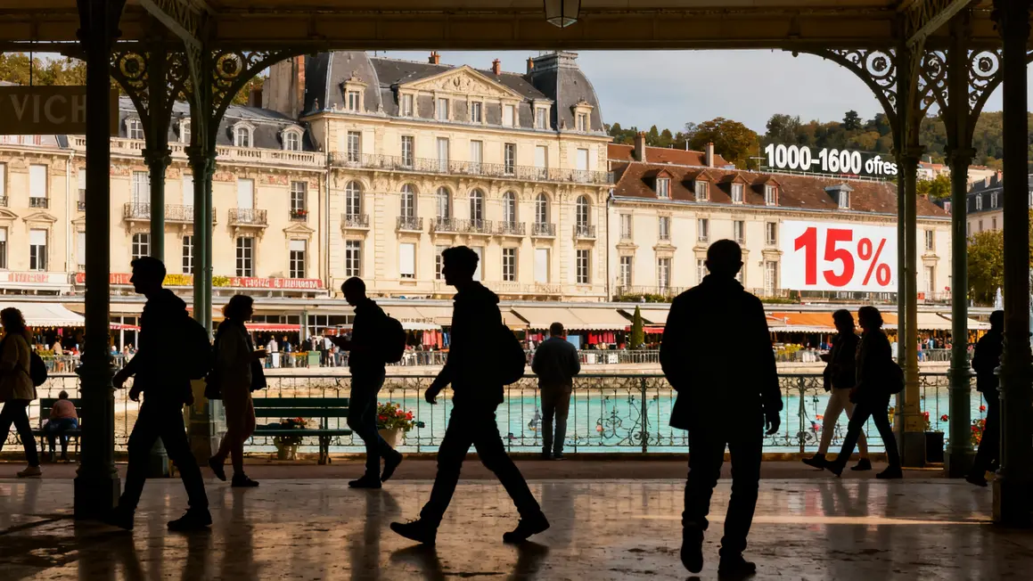 Vue panoramique Vichy offre emploi secteurs dynamique