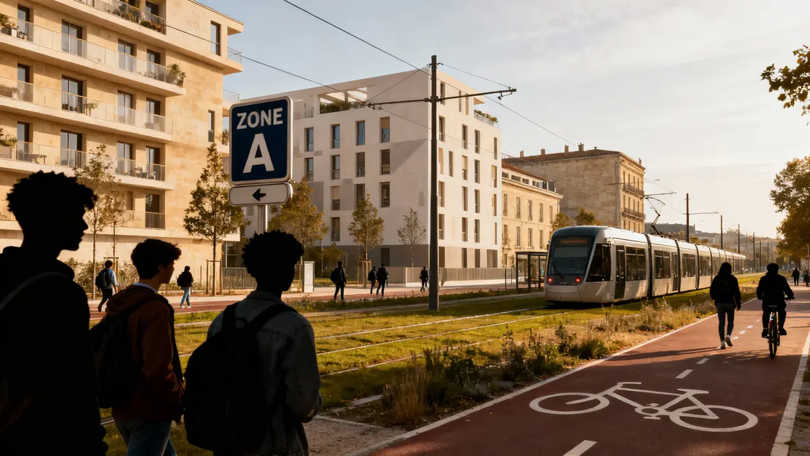 Quartier Bordeaux Zone A loi Pinel