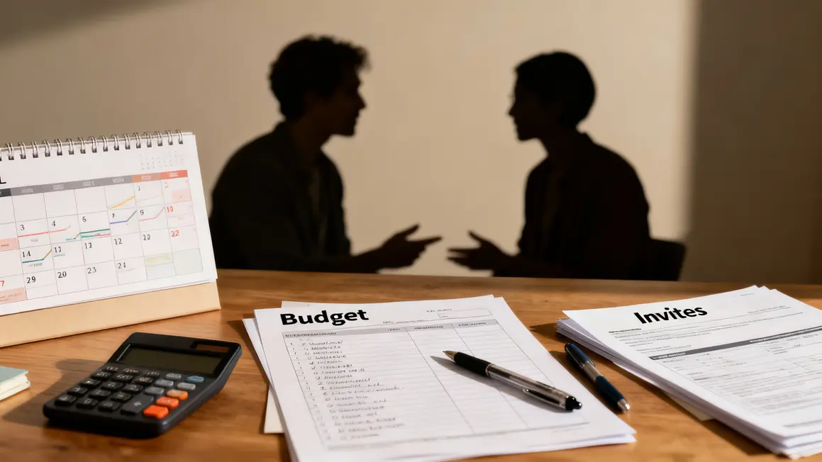 vin d'honneur maison table planning budget organisation