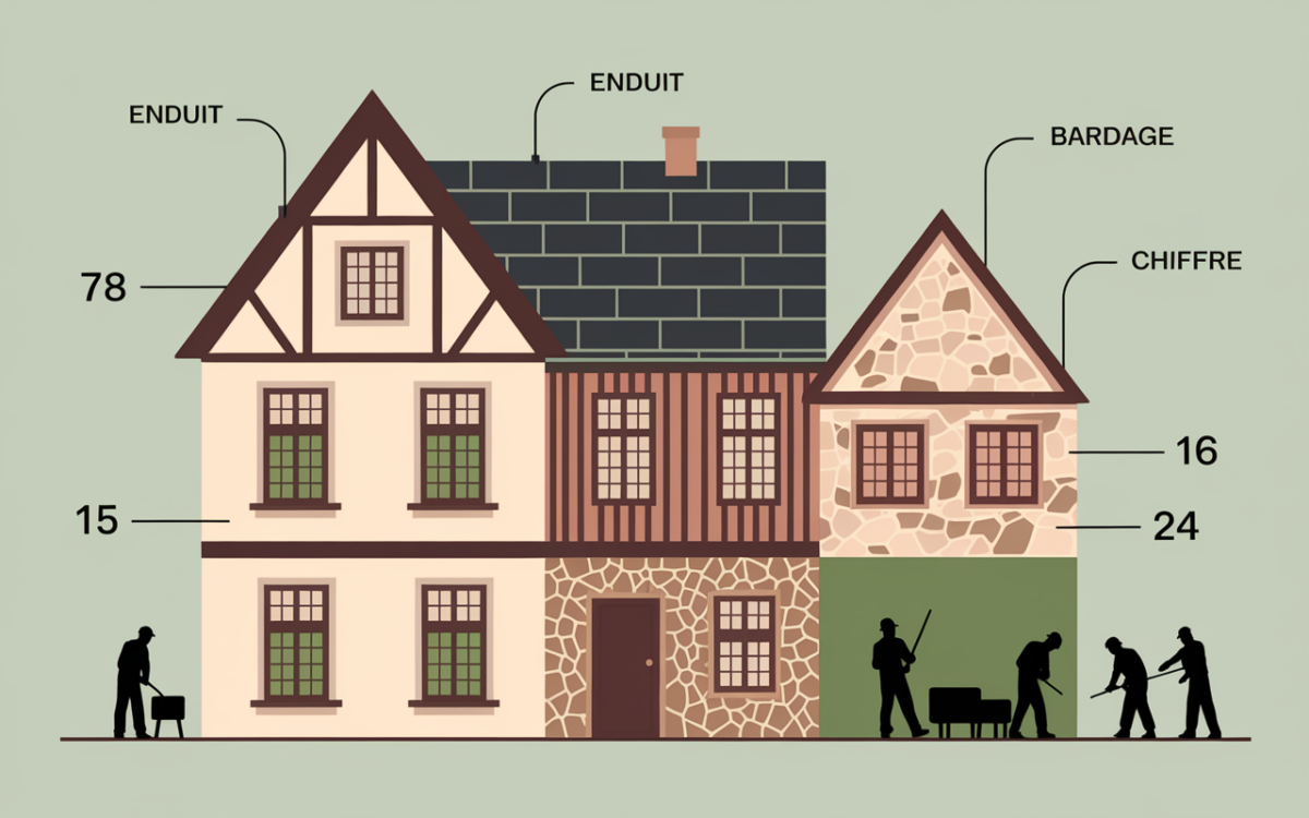 solutions rénover ou embellir façade peinture enduit bardage parement